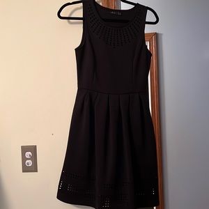 Black dress with pockets
